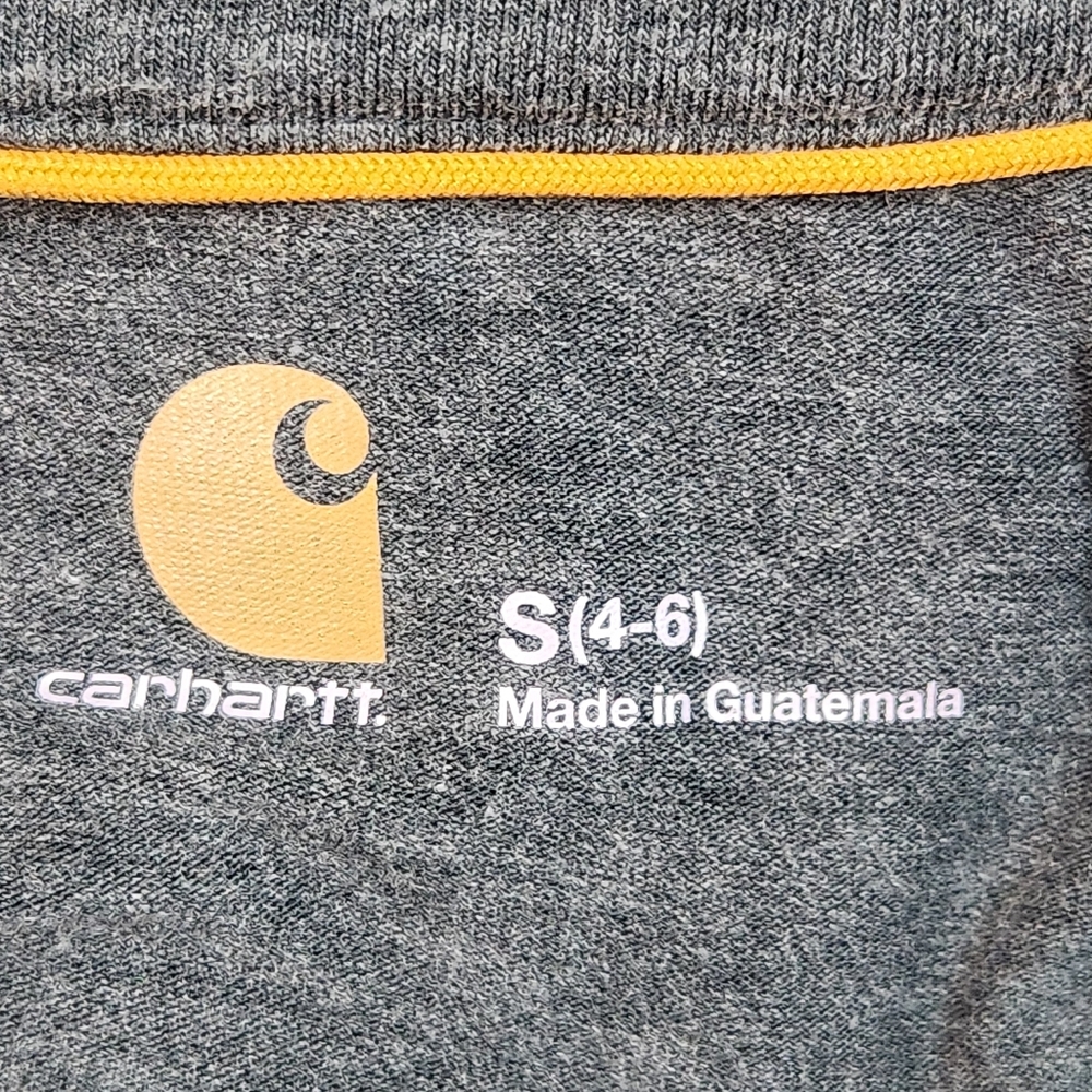 Carhartt Force Gray 1/4 Zip Top - Picture 12 of 12